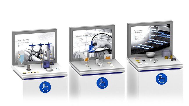 Virtueller Messestand "Ultraschall für die industrielle Automatisierung"